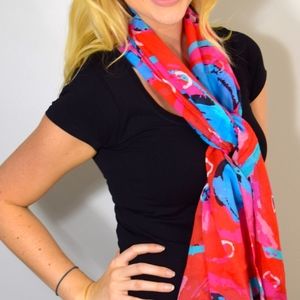 Anne Rivers Art Scarf "Bouquet"